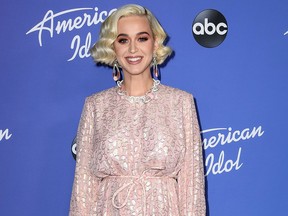 Katy Perry attends the premiere event for "American Idol" hosted by ABC at Hollywood Roosevelt Hotel on February 12, 2020 in Hollywood.