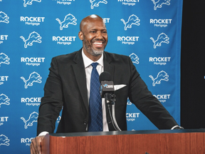 New Detroit Lions' GM Brad Holmes was focused on the line early in the NFL Draft. He selected defensive lineman Levi Onwuzurike  in Friday's second round after taking offensive tackle Penei Sewell in the first round.