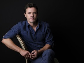Casey Affleck poses for a portrait at the Four Seasons Hotel in Los Angeles.