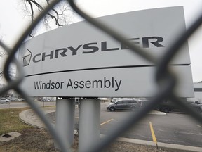 FCA Canada's Windsor Assembly Plant in Windsor, ON. is shown on Monday, January 11, 2021.