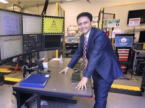 University of Windsor professor Narayan Kar is shown at the faculty of engineering building in January 2021.