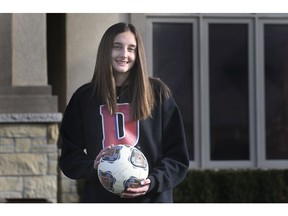 After a wild recruiting season, St. Anne high school soccer standout Sophia Butkovich is headed to the University of Detroit Mercy on a soccer scholarship in 2021-22.