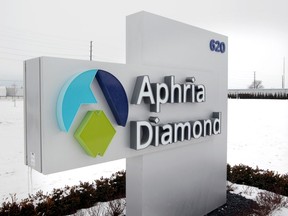 Aphria Diamond greenhouse facility at 620 County Road 14 is seen on Wednesday.