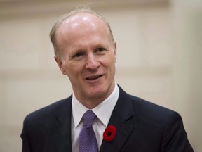 Canada Pension Plan Investment Board President and Chief Executive Officer Mark Machin waits to appear at the Standing Committee on Finance on Parliament Hill, in Ottawa on Tuesday, Nov. 1, 2016.