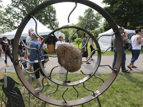An artwork is shown at the most recently held Art in the Park at Willistead Manor in Windsor on June 1, 2019. The popular event returns this weekend.