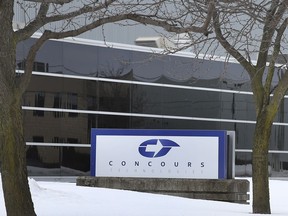 The Concours Technologies plant at 465 Jutras Dr. South in Lakeshore, ON. is shown on February 23, 2021. Windsor’s Concours Technologies has purchased another local firm, Active Industrial Solutions.