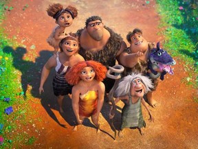 "The Croods 2" tops the North Amerian box office again.