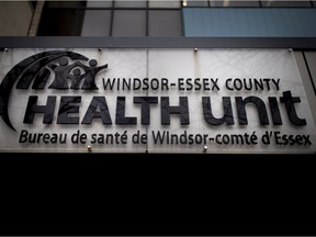 The exterior of the Windsor-Essex County Health Unit.