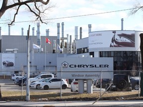 Stellantis' Windsor Assembly Plant Thursday, March 4, 2021. Currently, Windsor Assembly Plant workers produce Chrysler Pacifica, Pacifica Hybrid, Chrysler Voyager and Chrysler Grand Caravan models.
