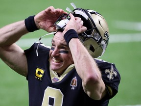 Drew Brees played in the NFL for 20 seasons, 15 of them with the Saints.