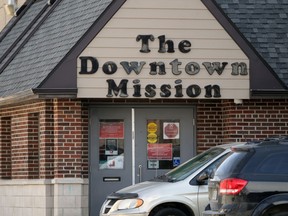 The exterior of Windsor's Downtown Mission is shown March 15, 2021.