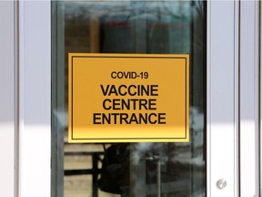 The COVID-19 Vaccine Centre at St. Clair College's SportsPlex is shown Tuesday Feb. 23, 2021.