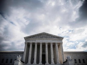 (FILES) In this file photo The Supreme Court Building is seen on Decmeber 24, 2018 in Washington DC.