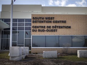 The South West Detention Centre is pictured on Thursday, March 11, 2021. An inmate has died after a fentanyl overdose.