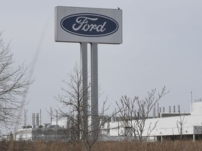 The Ford Essex Engine Plant in Windsor is shown on Thursday, March 25, 2021.