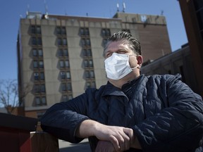 Windsor Regional Hospital president and CEO David Musyj, photographed on the Met Campus on March 5, 2021.