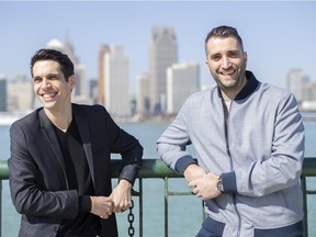 Making wishes come true. Jason Soulliere, left, and Michael Bennett, shown March 17, 2021, founded Oneday Dreams, a nationally registered, dream-granting charity based in Windsor.