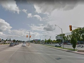 The 1200 block of Provincial Road in Windsor is shown in this Google Maps image.