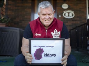 Joe McParland, shown March 3, 2021, is a Six Degree Challenger and local ambassador for the Kidney Foundation of Canada.