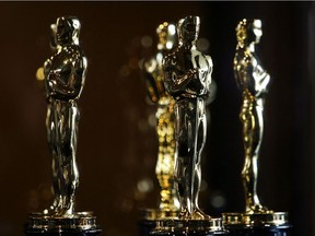 Coveted Oscar statuettes are displayed at the "Meet The Oscars" exhibit before the 80th annual Academy Awards in Hollywood in 2008.