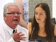 Essex Mayor Larry Snively (left) and Essex town councillor Sherry Bondy (right) in file photos.