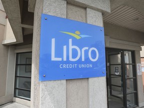 The Libro Credit Union in Windsor is shown on Tuesday, April 27, 2021.