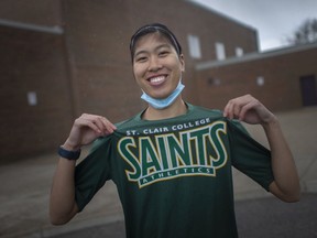 Riverside high school product and former WECSSAA cross-country champion Lily Pattinson is set to run for the St. Clair College Saints this fall.