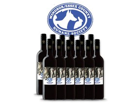 The Windsor/Essex County Humane Society is partnering with Pelee Island Winery for a fundraiser involving "pet pic" personalized wine labels.
