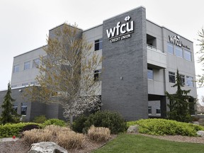 The exterior of the WFCU Credit Union head office in Windsor is shown on Tuesday, April 20, 2021. (Dan Janisse/Windsor Star).