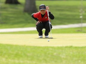 Freshman Jasmine Ly earned all-conference honours and helped Northern Illinois University to a second-place finish at the MAC women's golf championship.    Images courtesy of Northern Illinois University / Windsor Star