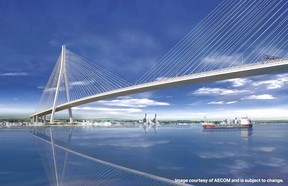The Gordie Howe International Bridge is scheduled to be completed in 2024.