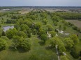 The former Hydeaway Golf Course, pictured here on Monday, May 17, 2021, is being converted into Holy Cross Cemetery.