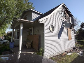 The home at 2478 Bernard Rd. in Windsor where a fire occurred on the night of May 9, 2021.