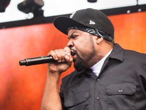 Rapper Ice Cube performs in Pemberton, B.C., in this 2016 file photo.