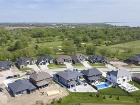 New subdivisions, like this one near the lakeshore, continue to expand into former farmlands in Leamington. Even the municipality is warning developers to keep an eye (and nose) open for potential old wells lurking below the surface.