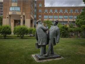 The University of Windsor's Odette School of Business Building is seen on Wednesday, May 26, 2021.