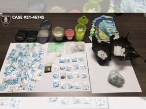 Windsor police seized fentanyl and methamphetamine from a suspect on Sunday, May 30, 2021.