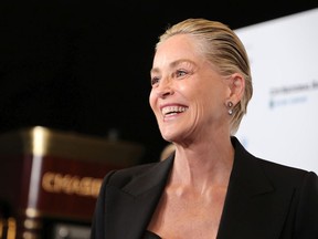 Sharon Stone attends the "Untitled: Dave Chappelle Documentary" Premiere during the 2021 Tribeca Festival at Radio City Music Hall on June 19, 2021 in New York City.