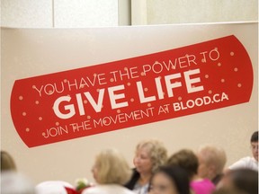 The Canadian Blood Services is appealing for donors to make appointments.