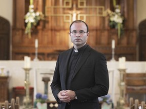 Fr. Patrick Beneteau is shown at the St. Anne's Church in Tecumseh on Friday, June 4, 2021.