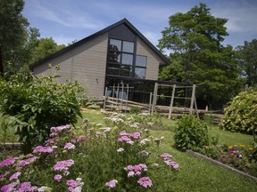 A newly built building at the John R. Park Homestead Conservation Area is pictured on Wednesday, June 23, 2021.