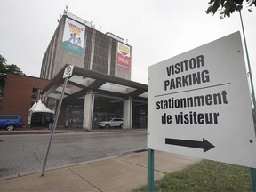 Signage is shown at the Windsor Regional Hospital Met Campus on Friday, June 25, 2021.
