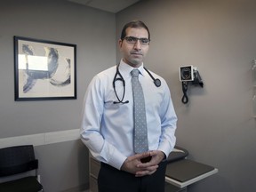 Dr. Wassim Saad, chief of staff at Windsor Regional Hospital, is shown at his office on Thursday, June 3, 2021.