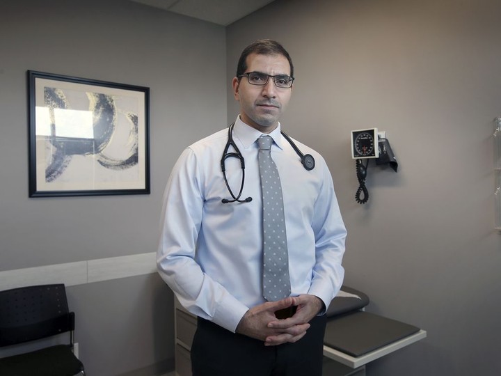  Dr. Wassim Saad, chief of staff at Windsor Regional Hospital, is shown at his office on Thursday, June 3, 2021.
