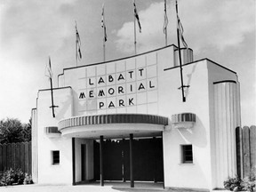 Established in 1877 as Tecumseh Park, the world's oldest baseball grounds later became Labatt Memorial Park.