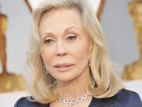 Faye Dunaway attends the 89th Annual Academy Awards in Los Angeles, Feb. 27, 2017.