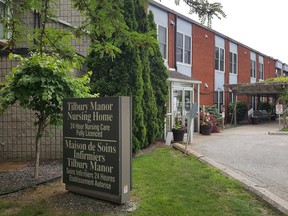 The company behind Tilbury Manor plans to move the home's 75 beds and consolidate them with 85 additional beds at a new Belle River facility, which would be known as Arch Long Term Care Lakeshore. (Trevor Terfloth/Chatham Daily News)