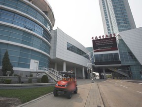 The exterior of Caesars Windsor is shown on Tuesday, July 20, 2021.