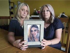 "Your family is never going to be the same." Juliana Pannunzio's stepmother Shellie Pannunzio, left, and mother Lisa Mulcaster pose with an urn of her ashes on Thursday, July 8, 2021, in Essex.