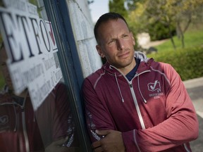 Mario Spagnuolo, president of Greater Essex Elementary Teachers Federation of Ontario, is pictured outside their main office on Wednesday, August 4, 2021.